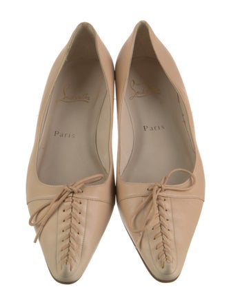 Christian Louboutin Leather Ballet Flats