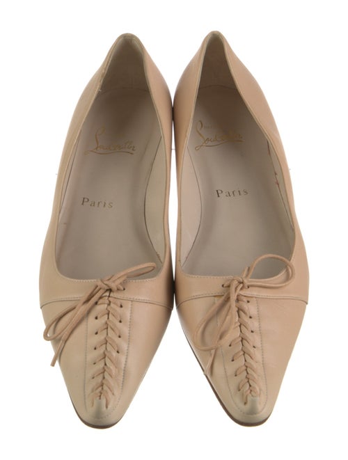 Christian Louboutin Leather Ballet Flats