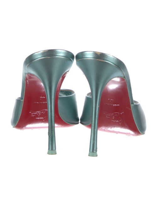 Christian Louboutin Patent Leather Slides