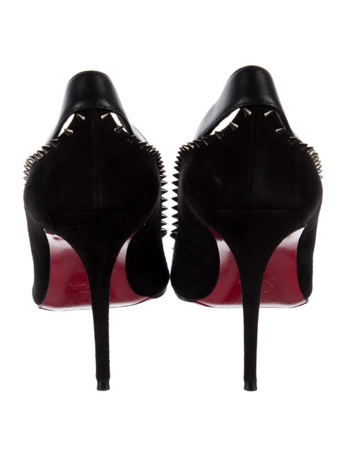 Christian Louboutin Duvette Spikes Spike Accents Pumps
