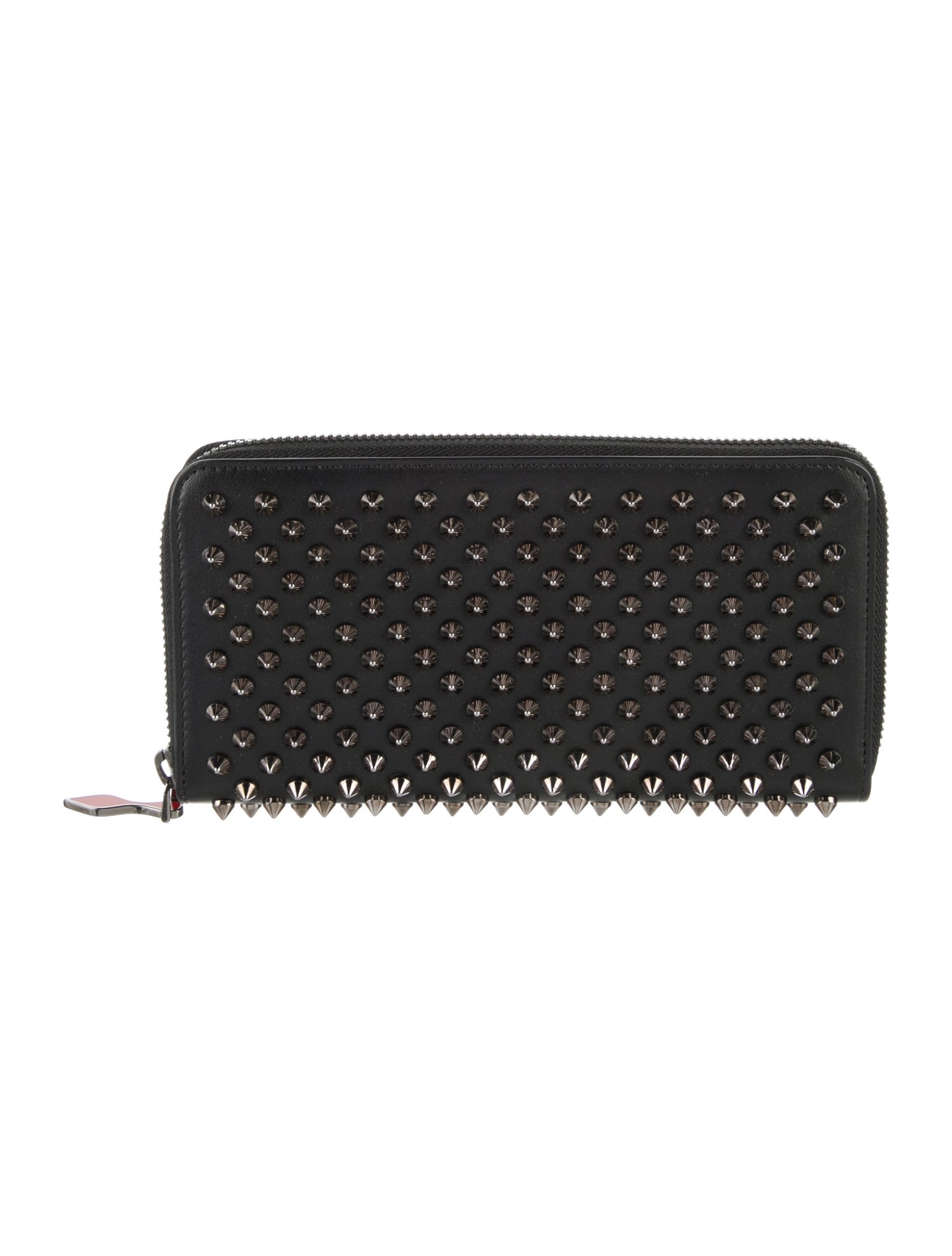 Christian Louboutin Spike Accents Leather Wallet