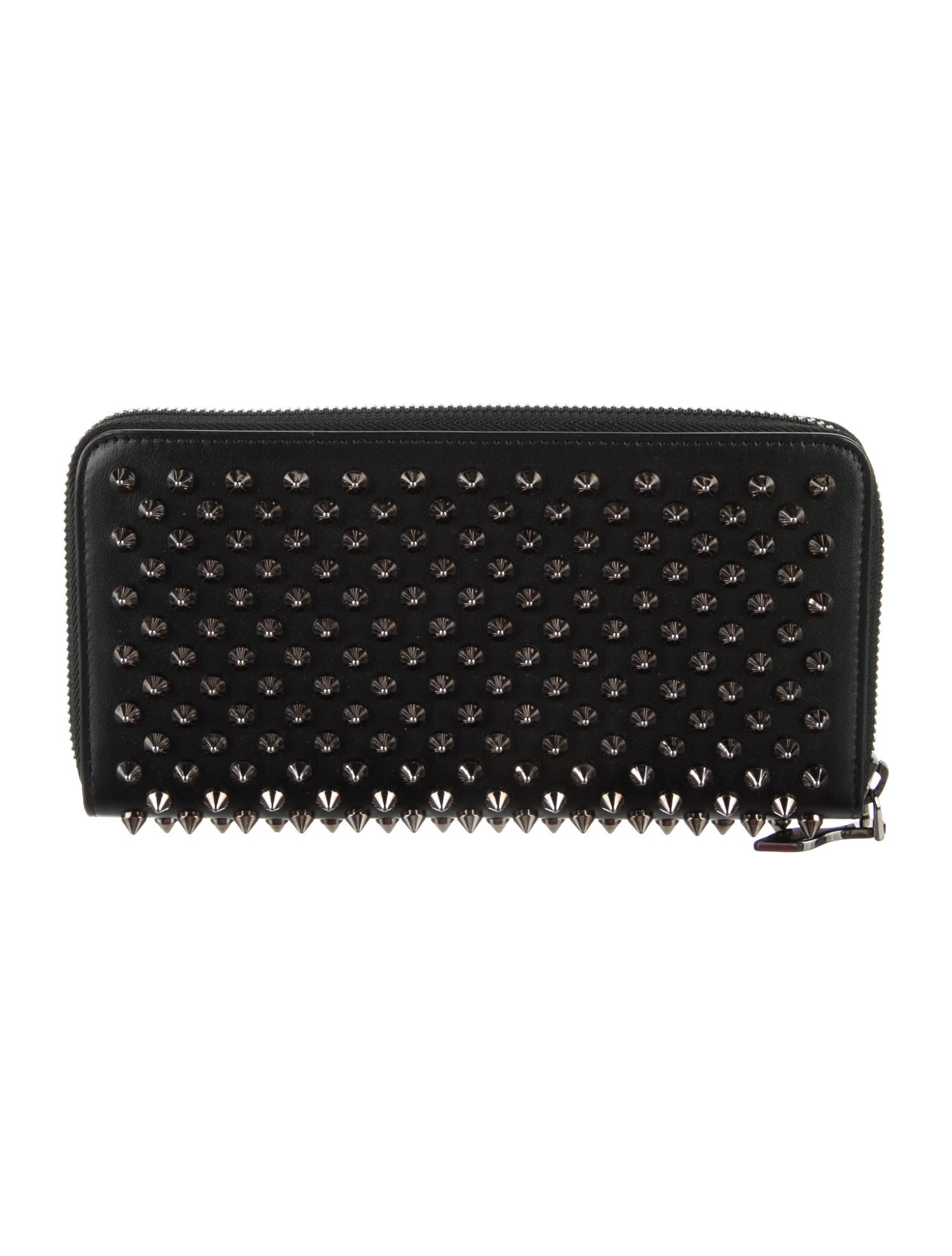 Christian Louboutin Spike Accents Leather Wallet