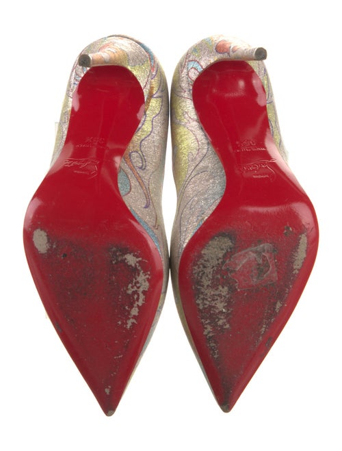 Christian Louboutin Printed Pumps