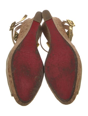 Christian Louboutin Mesh Mesh Accents Espadrilles