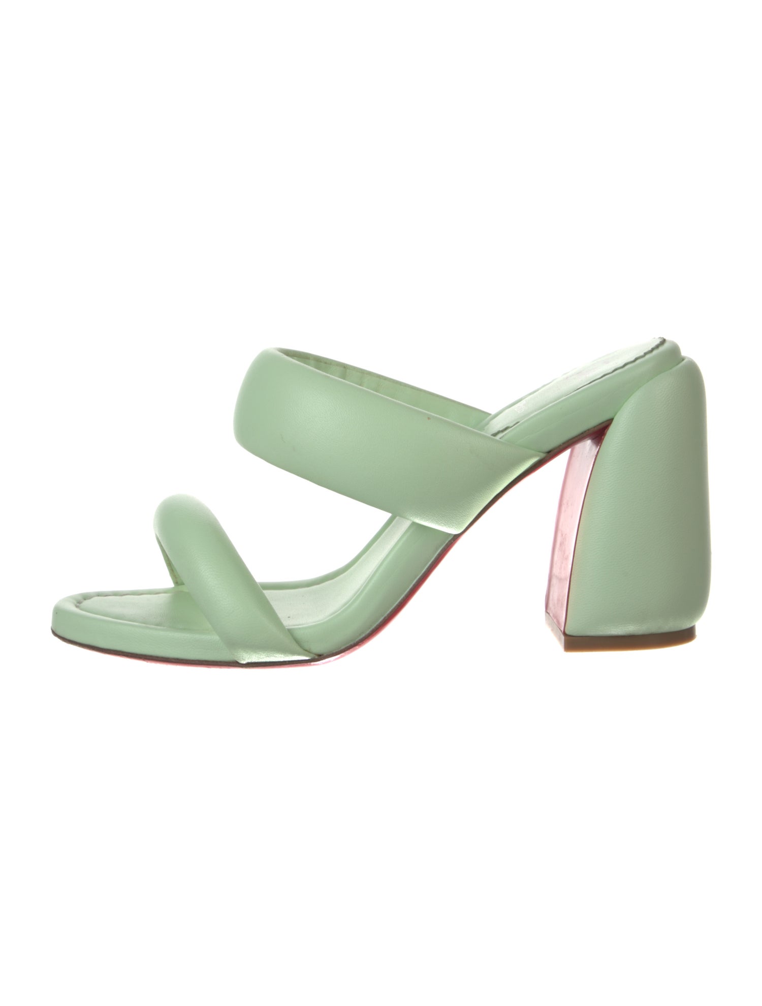 Christian Louboutin Leather Slides