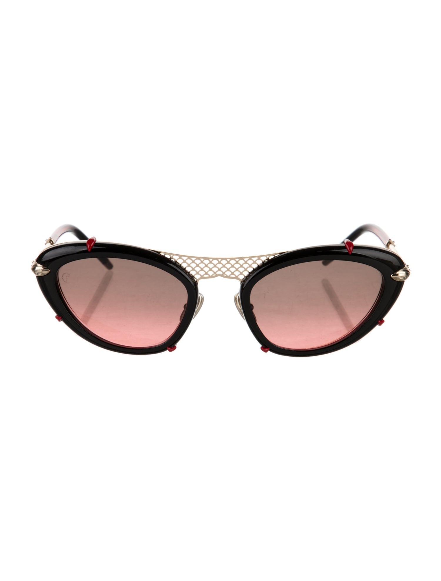 Christian Louboutin Cat-Eye Gradient Sunglasses