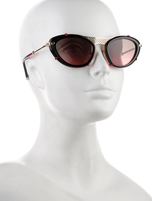 Christian Louboutin Cat-Eye Gradient Sunglasses