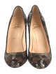 Christian Louboutin Sequins Printed Pumps