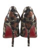 Christian Louboutin Sequins Printed Pumps