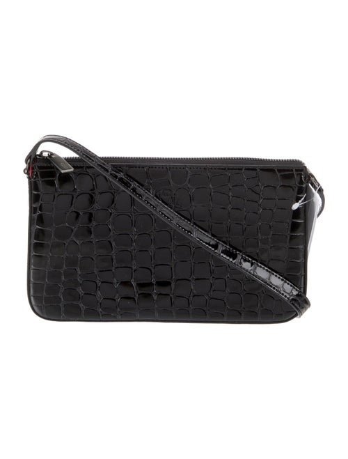 Christian Louboutin Embossed Leather Shoulder Bag