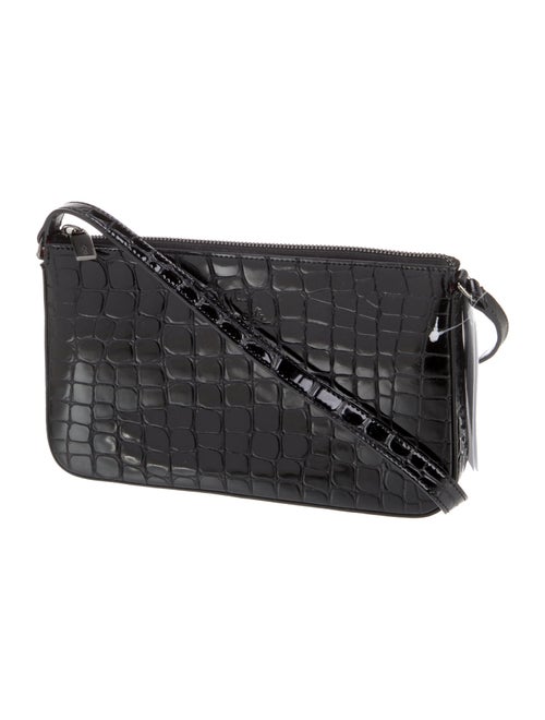 Christian Louboutin Embossed Leather Shoulder Bag