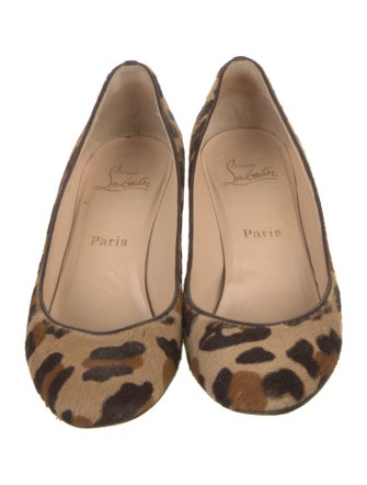 Christian Louboutin Ponyhair Animal Print Pumps