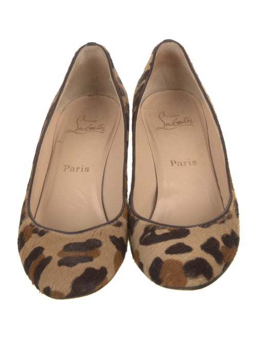Christian Louboutin Ponyhair Animal Print Pumps