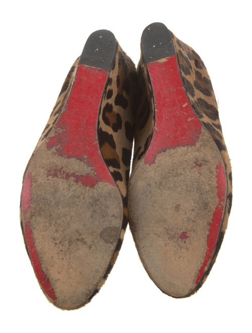 Christian Louboutin Ponyhair Animal Print Pumps