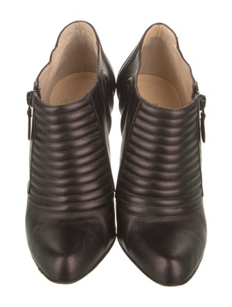 Christian Louboutin Leather Moto Boots