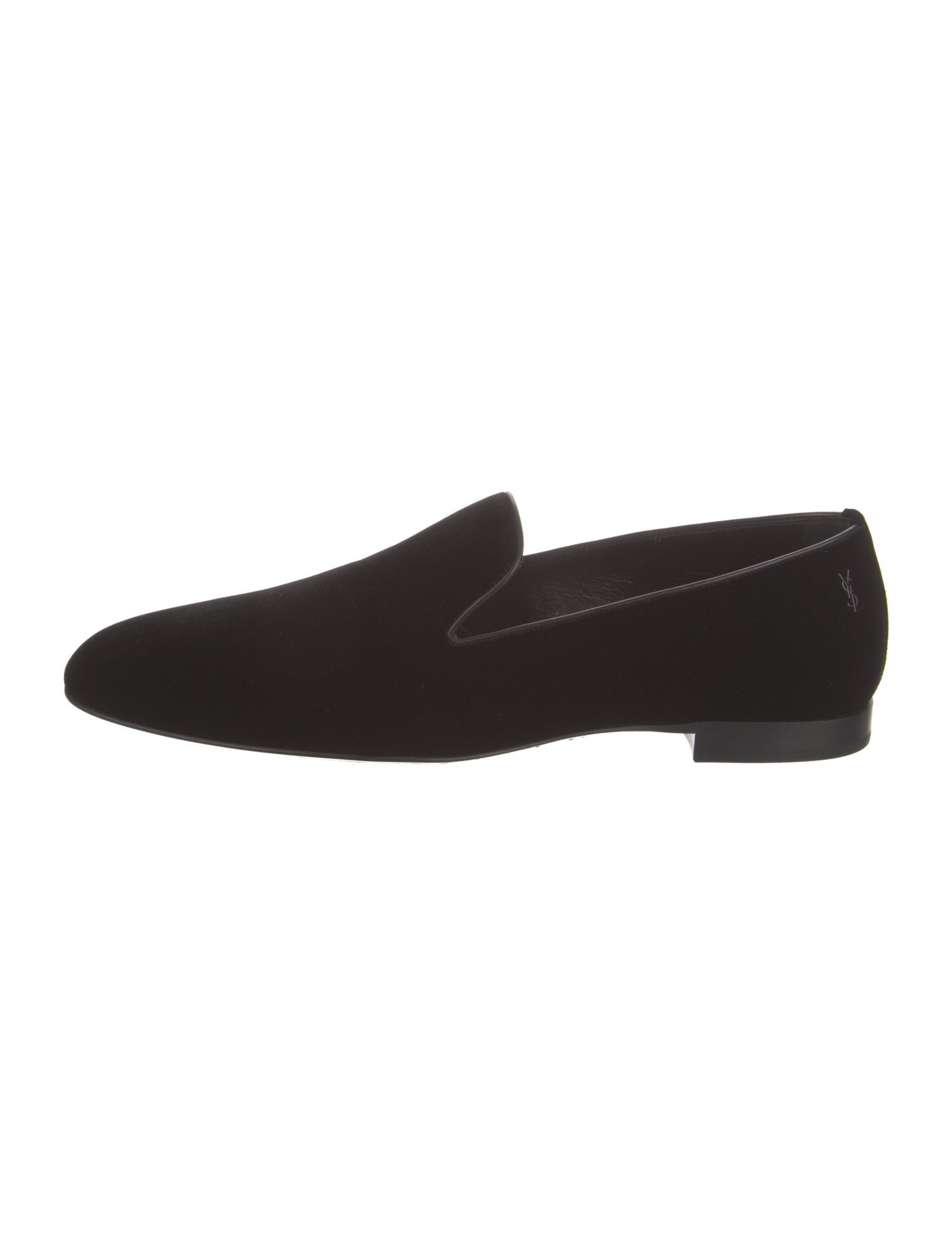Saint Laurent Velvet Loafers