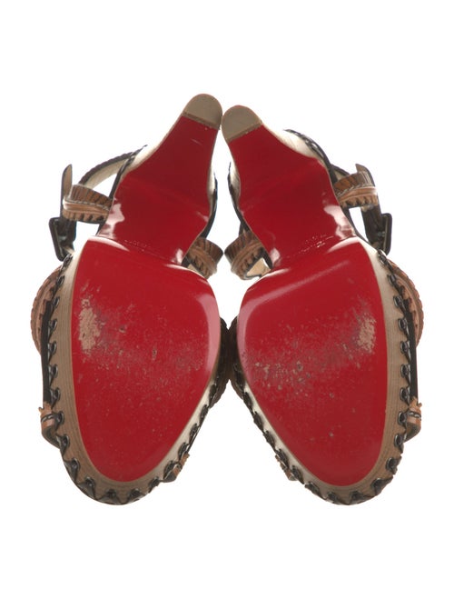 Christian Louboutin Trepi 140 Suede Sandals