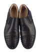 Christian Louboutin Spike Accents Leather Loafers
