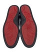 Christian Louboutin Spike Accents Leather Loafers