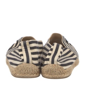 Christian Louboutin Canvas Striped Espadrilles