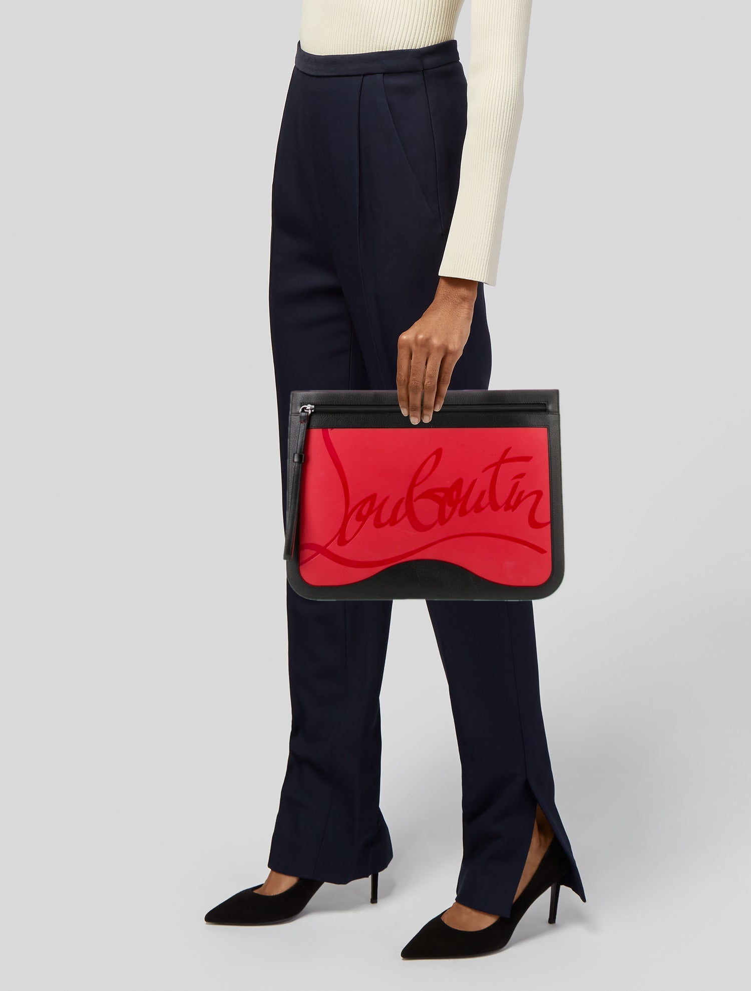 Christian Louboutin Leather Clutch