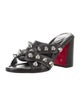 Christian Louboutin Spika Club Spike Accents Slides