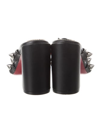 Christian Louboutin Spika Club Spike Accents Slides