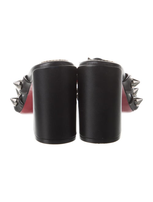 Christian Louboutin Spika Club Spike Accents Slides