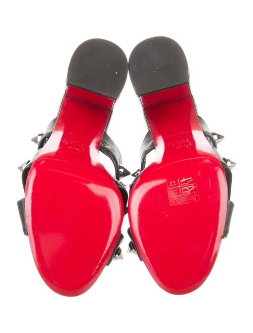 Christian Louboutin Spika Club Spike Accents Slides