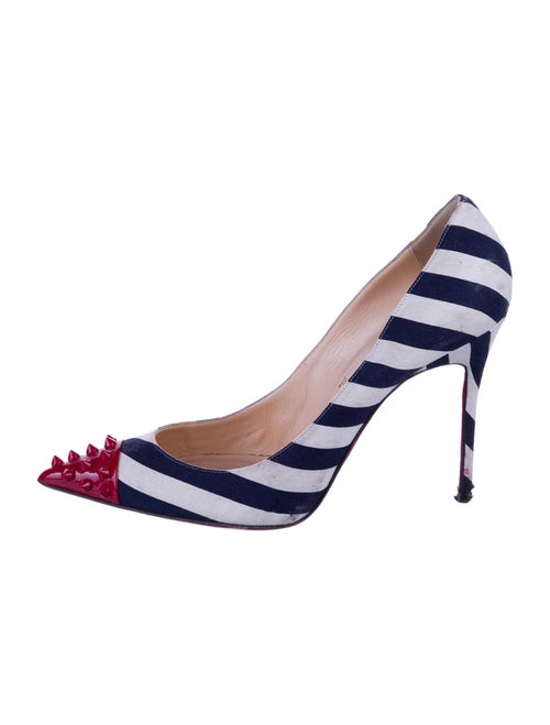 Christian Louboutin Geo Spike Accents Pumps
