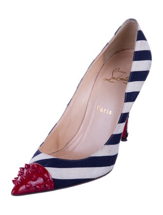 Christian Louboutin Geo Spike Accents Pumps
