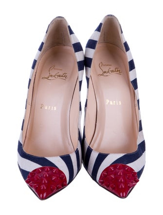 Christian Louboutin Geo Spike Accents Pumps