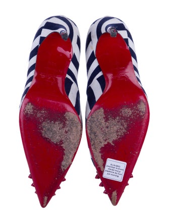 Christian Louboutin Geo Spike Accents Pumps
