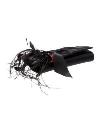 Christian Louboutin Satin Clutch