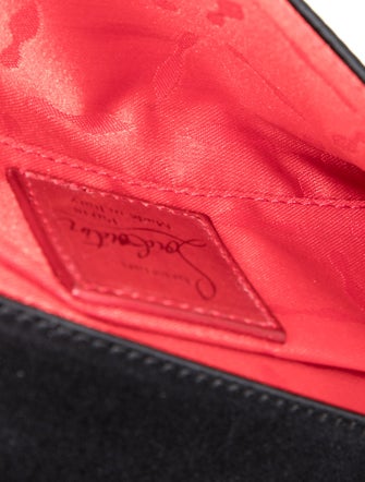 Christian Louboutin Satin Clutch