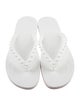 Christian Louboutin Spike Accents Rubber Flip Flops
