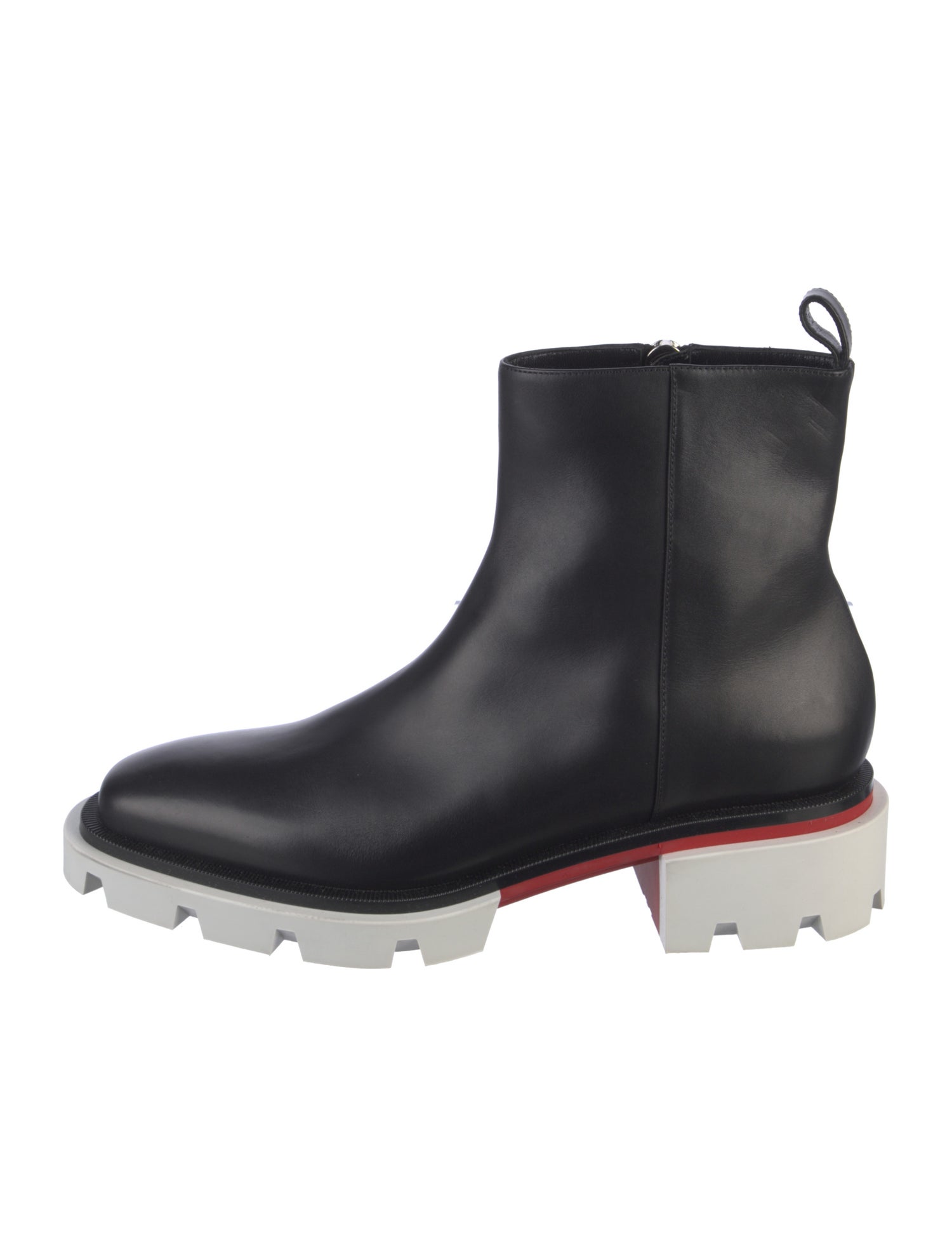 Christian Louboutin Leather Chelsea Boots