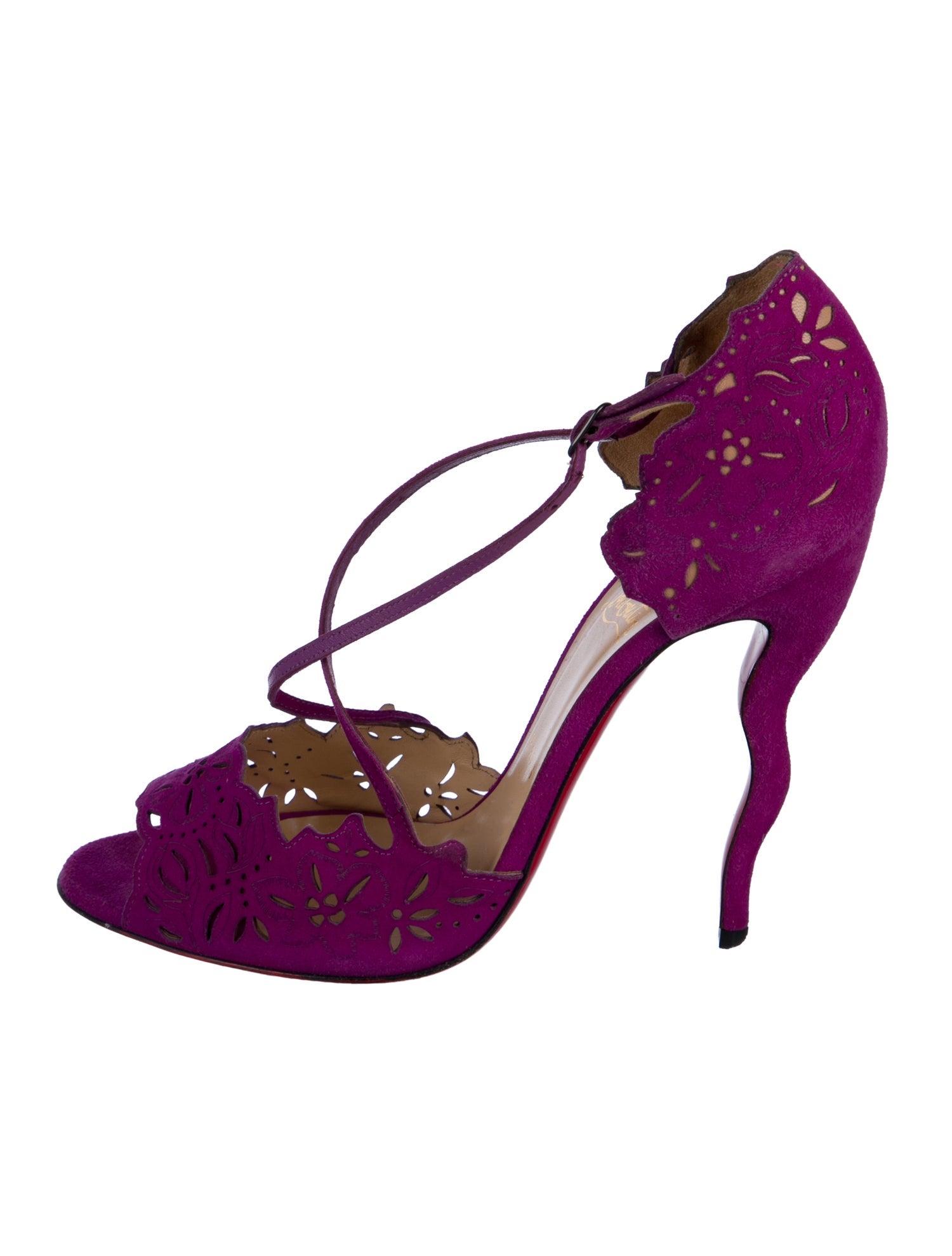 Christian Louboutin Suede Sandals