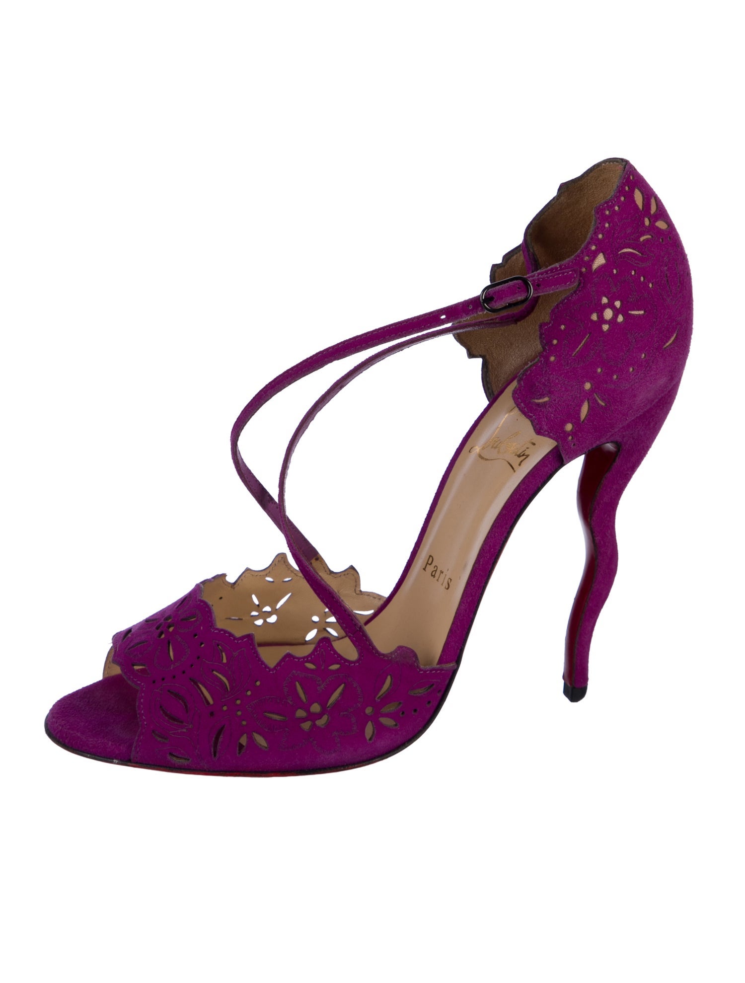 Christian Louboutin Suede Sandals