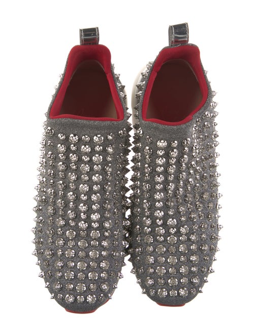 Christian Louboutin Spike Accents Studded Accents Sock Sneakers