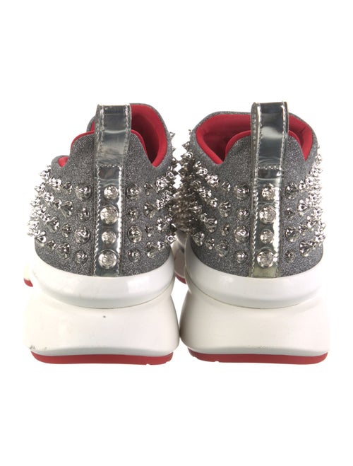 Christian Louboutin Spike Accents Studded Accents Sock Sneakers