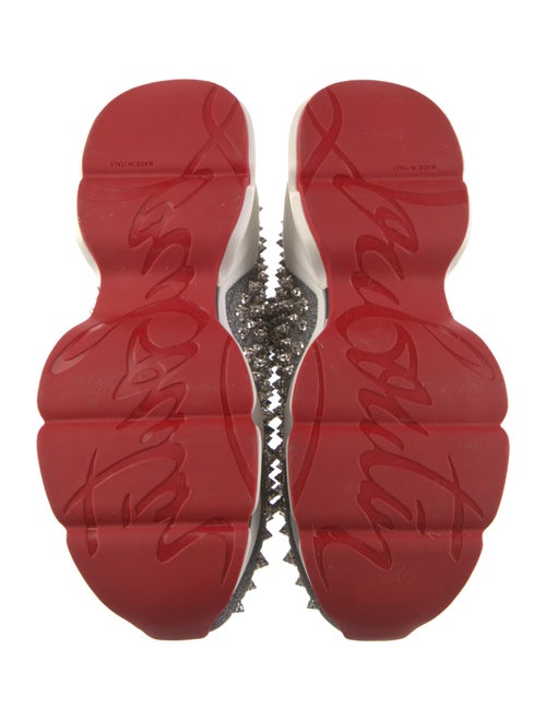 Christian Louboutin Spike Accents Studded Accents Sock Sneakers