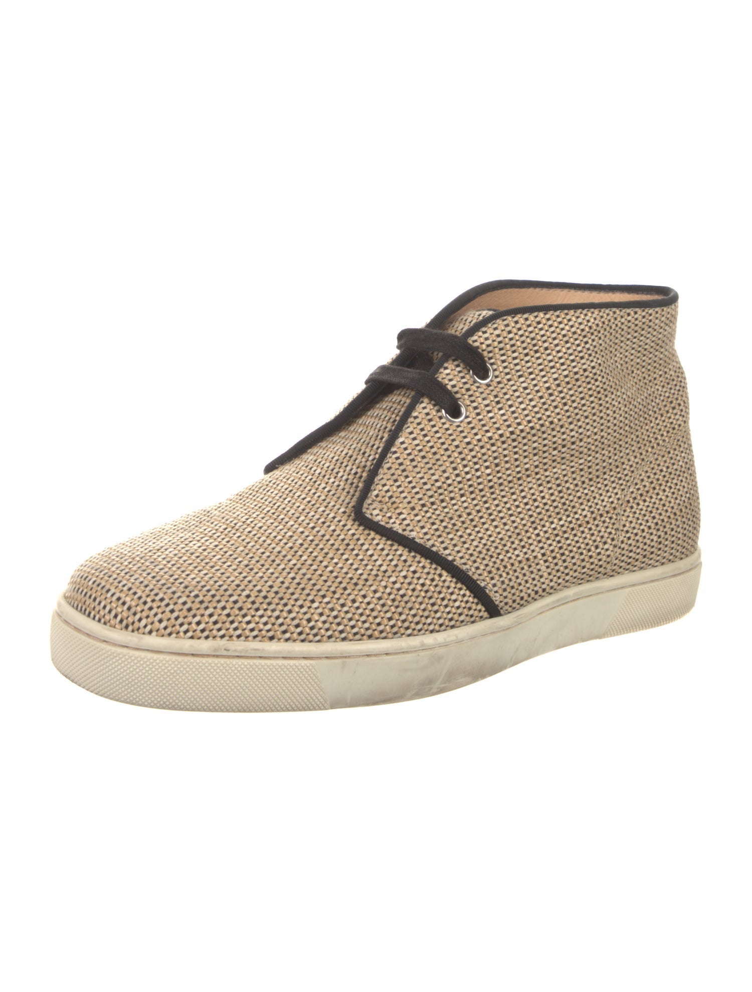 Christian Louboutin Jute Derby Shoes