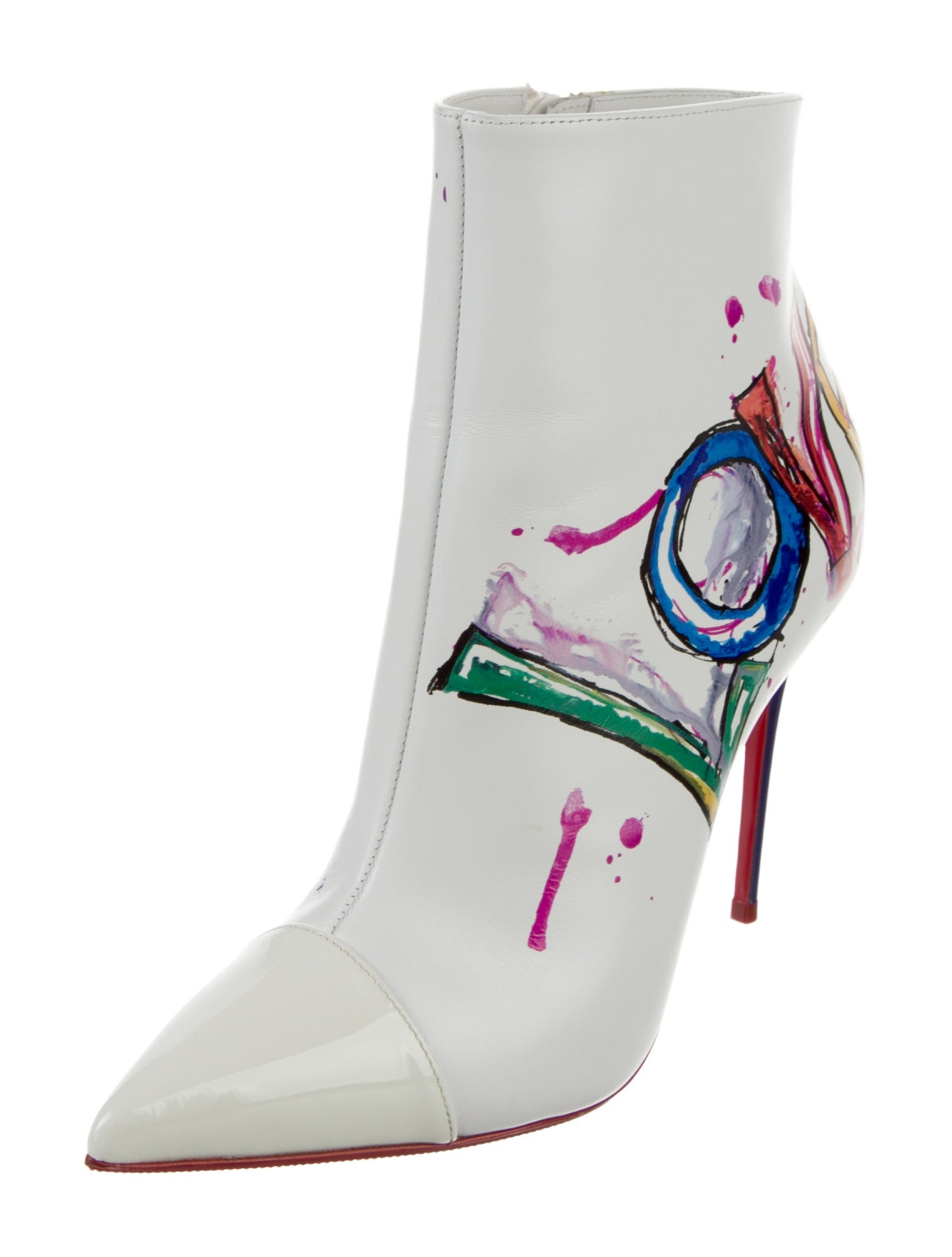 Christian Louboutin Love Spike Accents Boots