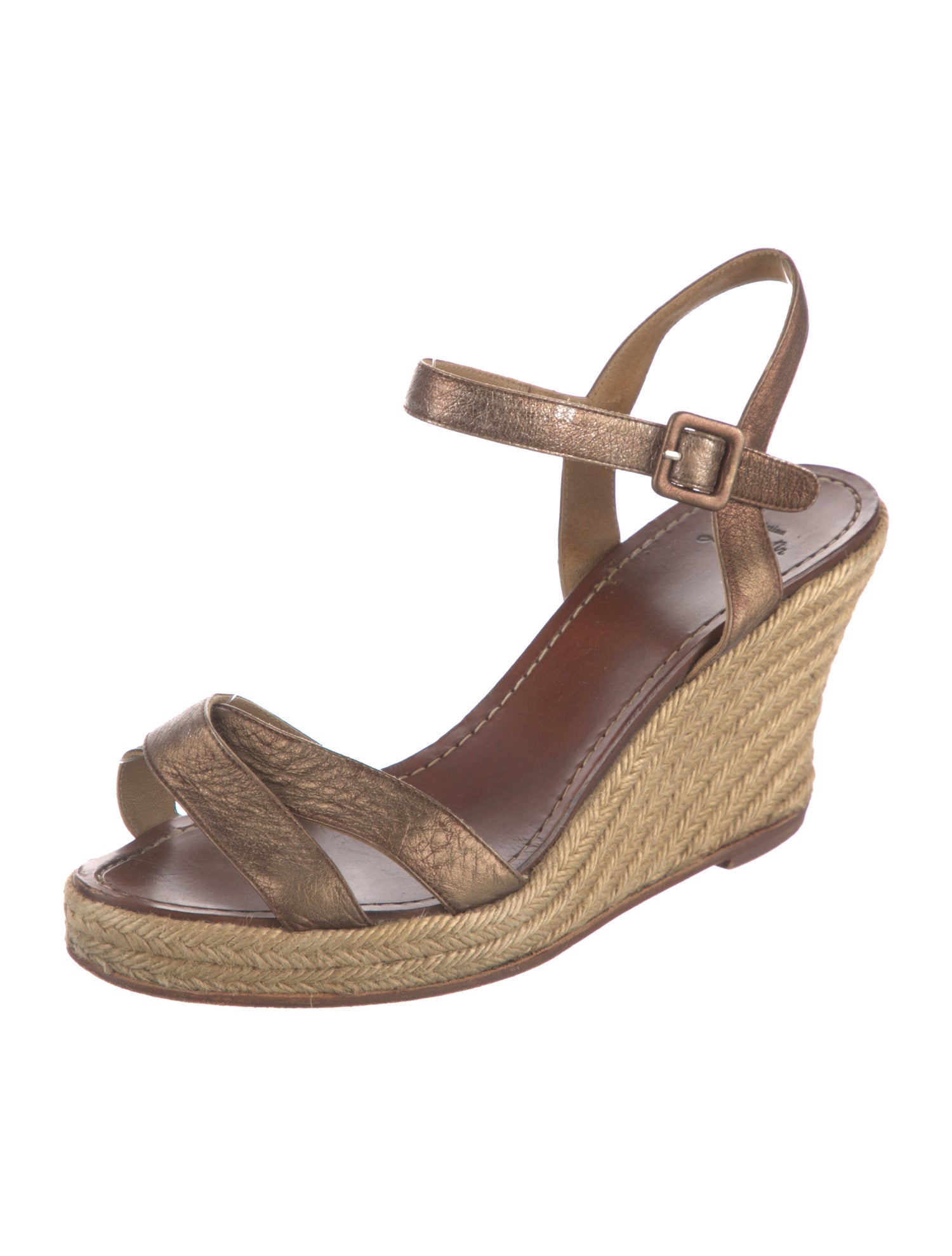 Christian Louboutin Leather Espadrilles