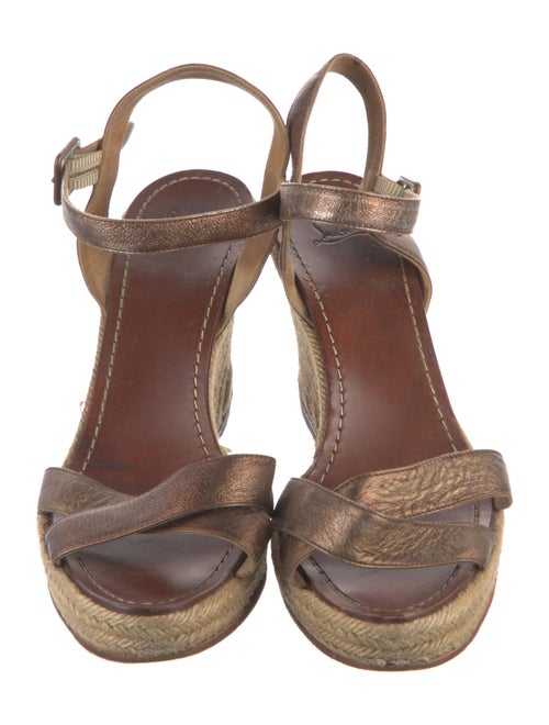 Christian Louboutin Leather Espadrilles