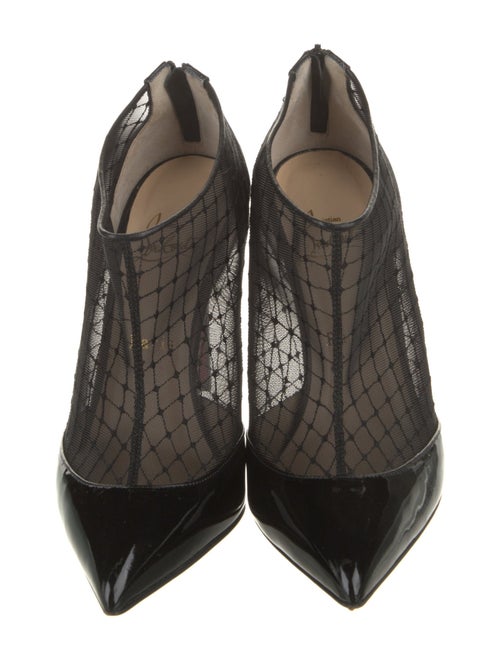 Christian Louboutin Mesh Boots