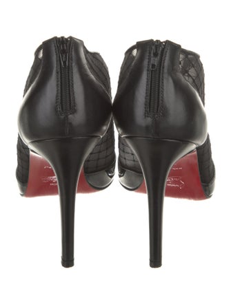 Christian Louboutin Mesh Boots