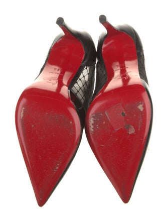 Christian Louboutin Mesh Boots