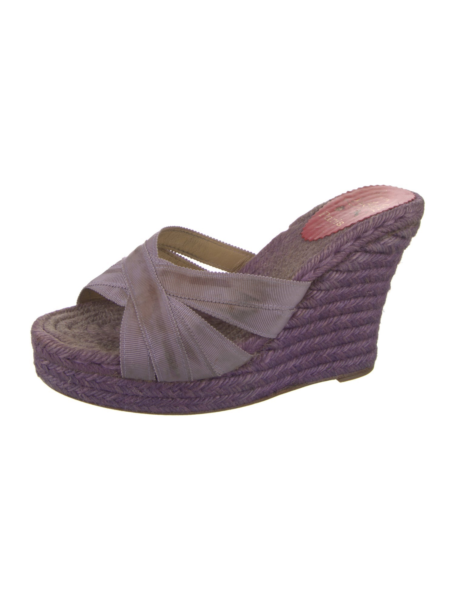 Christian Louboutin Raffia Espadrilles